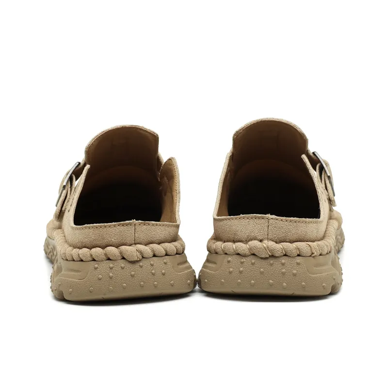 Jeep Rubber Sole Quiet Abrasion Resistant Closed Toe Slippers Unisex-4
