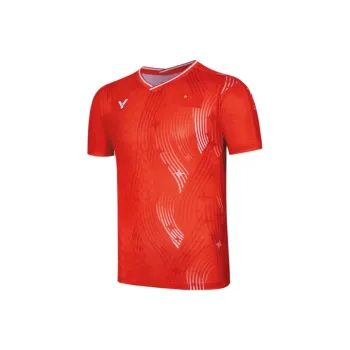VICTOR T Shirt Unisex Flame Red