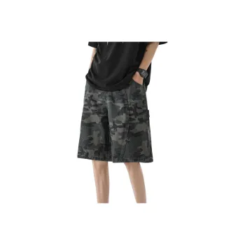 Imcrasy Denim Shorts Unisex Camouflage