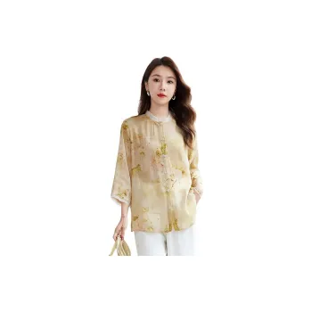 Yi Mengyuan Shirts Women's Light Yellow