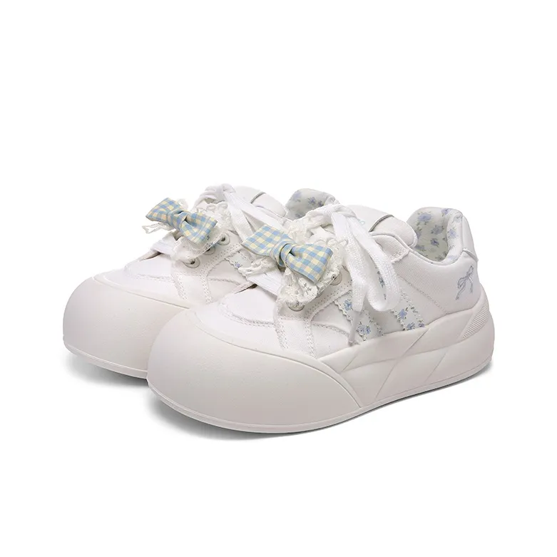 Lovely You Abrasion Resistant Lightweight Slip Resistant Low Top Skateboard Shoes Women's-2