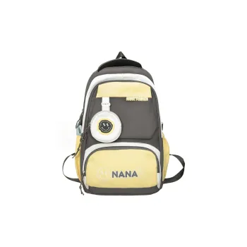 Vack Nylon Backpack Unisex Multicolor