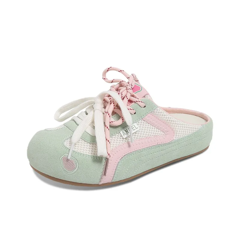 JINDUN Rubber Sole Abrasion Resistant Slip Resistant Closed Toe Slippers Women's-12