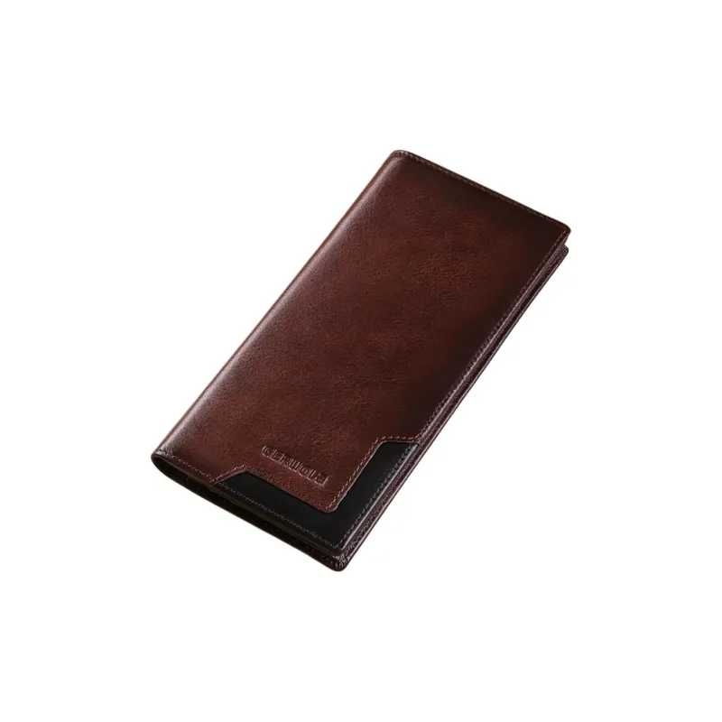 Gorora Cow Leather Genuine Leather Wallet Men's Multicolor-1