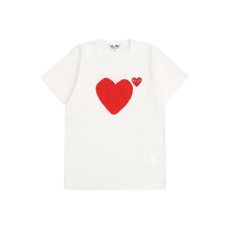 CDG Play Regular T Shirt Women's-0