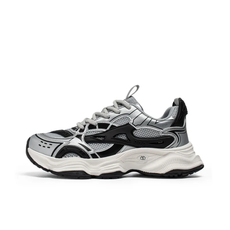 ROBINHOOD Slip Resistant, Abrasion Resistant, Breathable, Lightweight Low Top Chunky Sneakers Men's Box Included-10