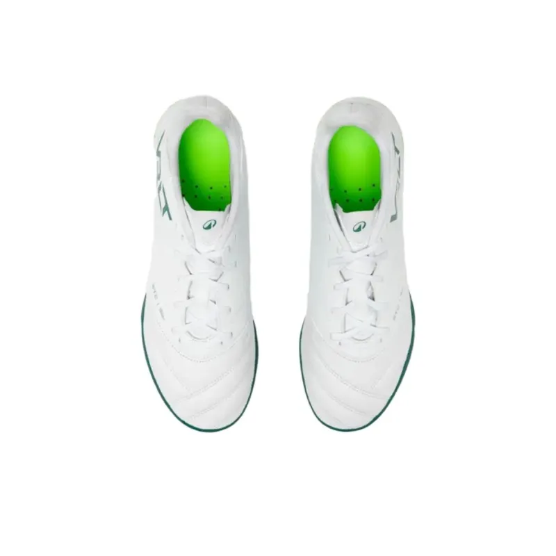 DECATHLON FG Firm Ground Anti Slip Wear Resistant Soccer Shoes Men's White Green-2