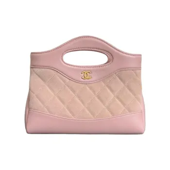 CHANEL Sheepskin Shoulder Bag, Crossbody Bag, Handbag Women's Light Pink