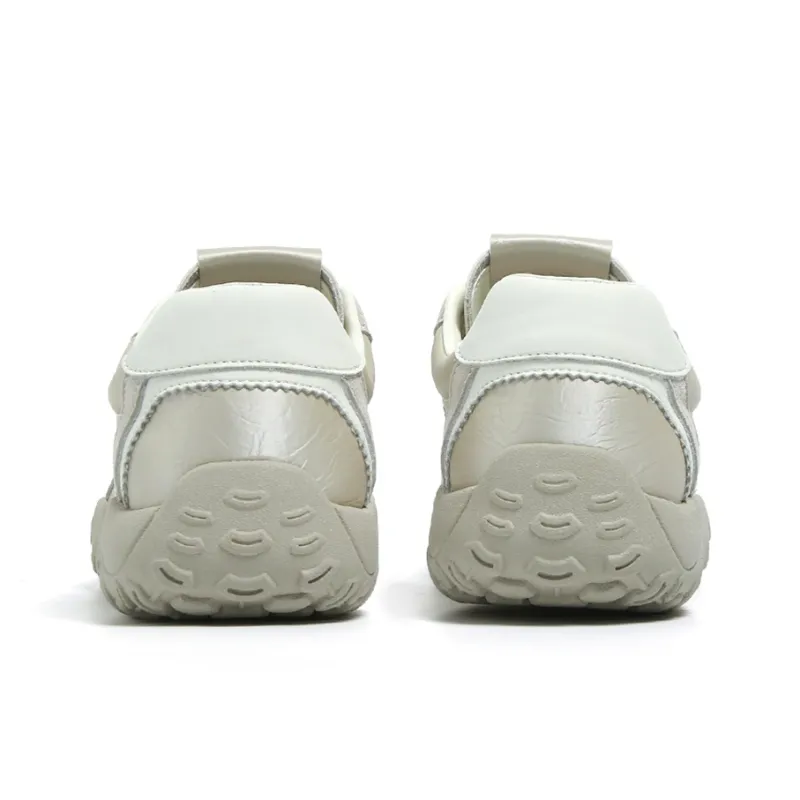 FOREVER 21 Abrasion Resistant Slip Resistant Low Top Casual Shoes Women's Beige-4