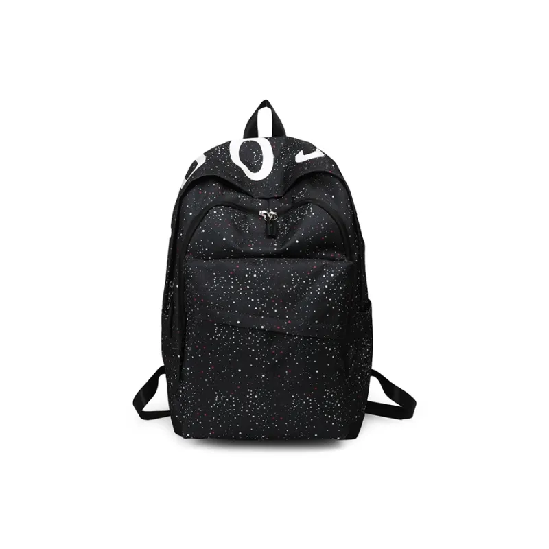 AIBAG Oxford Backpack Unisex White/Black-7