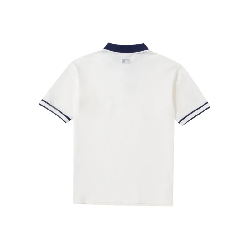 MLB Polo Shirts Women's Bright Cream White-1