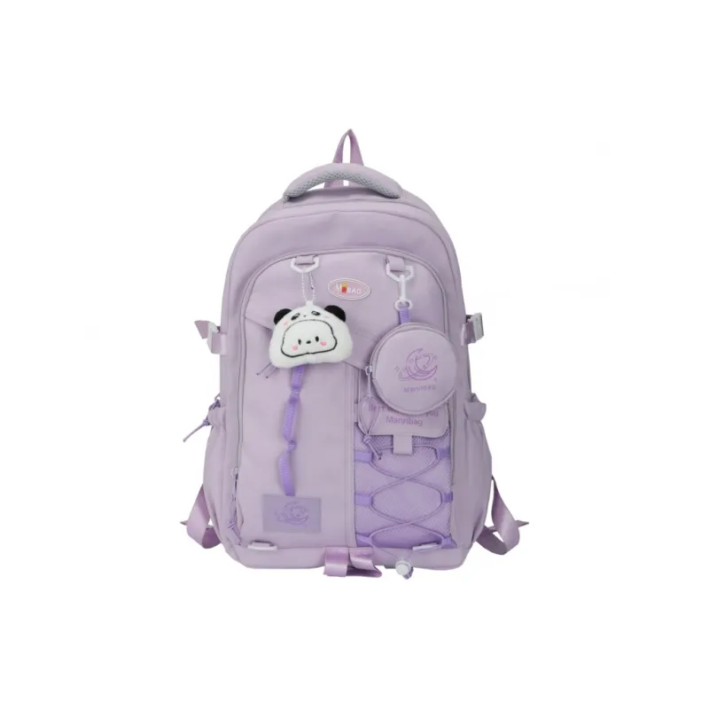 ZOGA Oxford Backpack Unisex Black/White/Purple/Blue/Coffee-10
