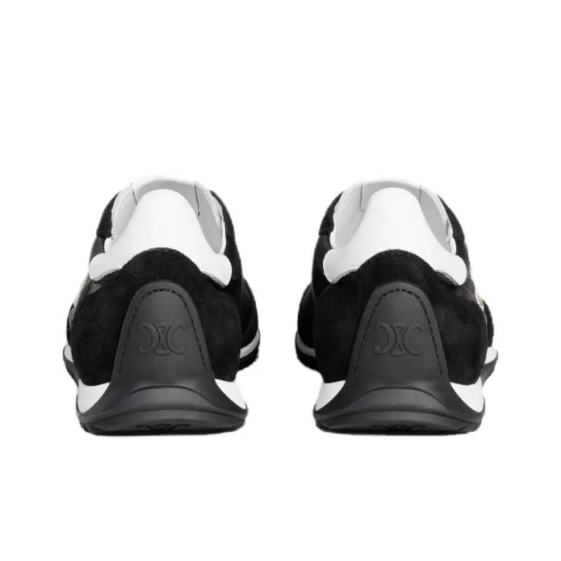 CELINE Racer Low Top Casual Shoes Women's Black-3