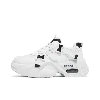 BIGWASP Anti Slip Wear Resistant Low Top Chunky Sneakers Women's