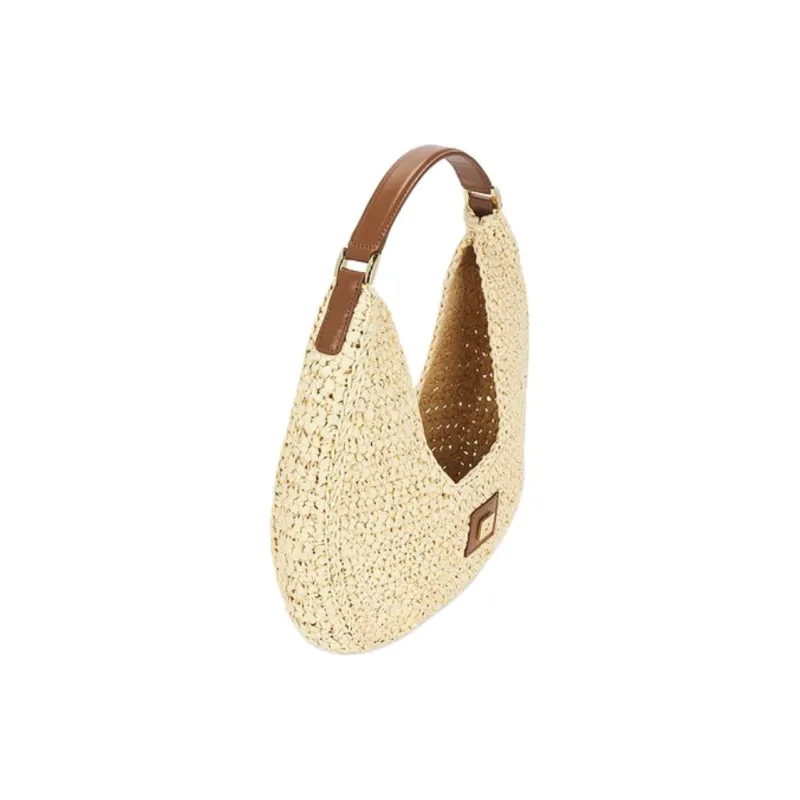 Anine Bing Raffia Handbag Women's Beige-1