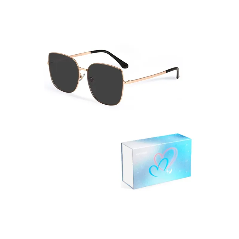 Upthree Metal Alloy Square Sunglasses Unisex-5
