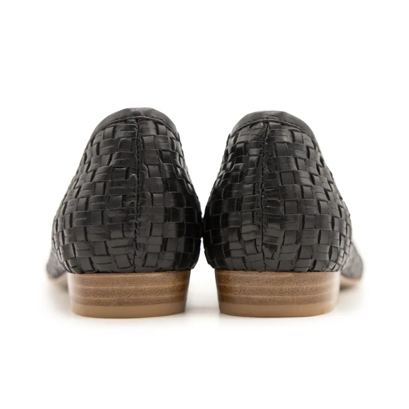 FED Casual Single Shoes 2cm Women's Black-5