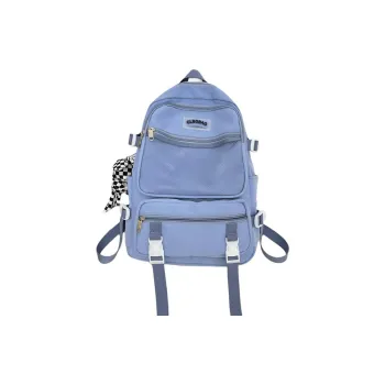 Wolfhorse Nylon Backpack Regular Unisex Blue/Pink/Black/Purple