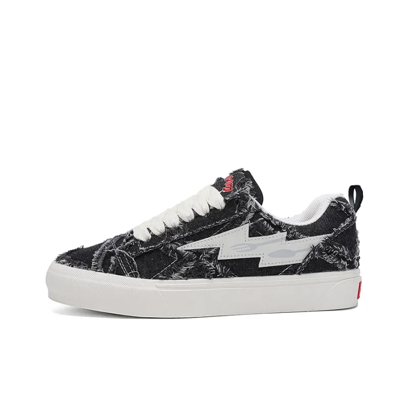 Faterri Wrapping, Wear Resistant And Non Slip Low Top Chanel Inspired Height Increasing Heels Unisex Skateboard Shoes-0