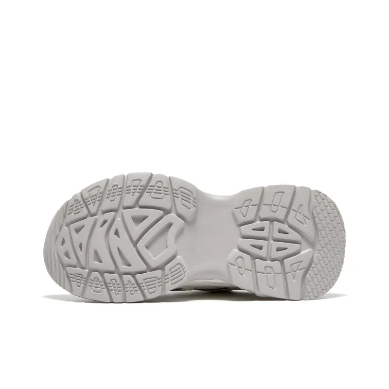 Spider King Low Top Chunky Sneakers Women's Light Gray-4