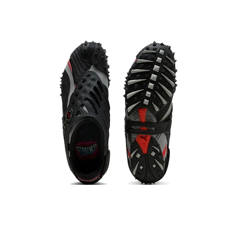 PUMA Gabbia Leather A$AP Rocky Black Silver-3