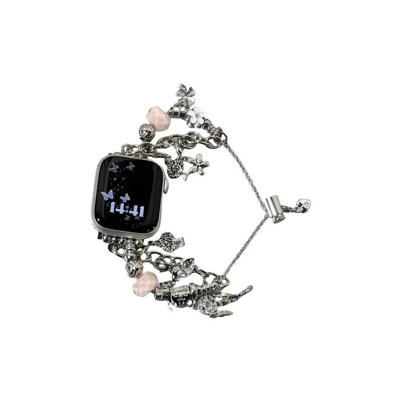 KVZUVUU Apple Compatibility Watch Band Metal-0