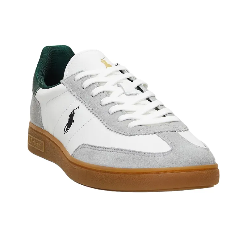 Polo Ralph Lauren Bedford Low Top Skateboard Shoes Women's Gray-2