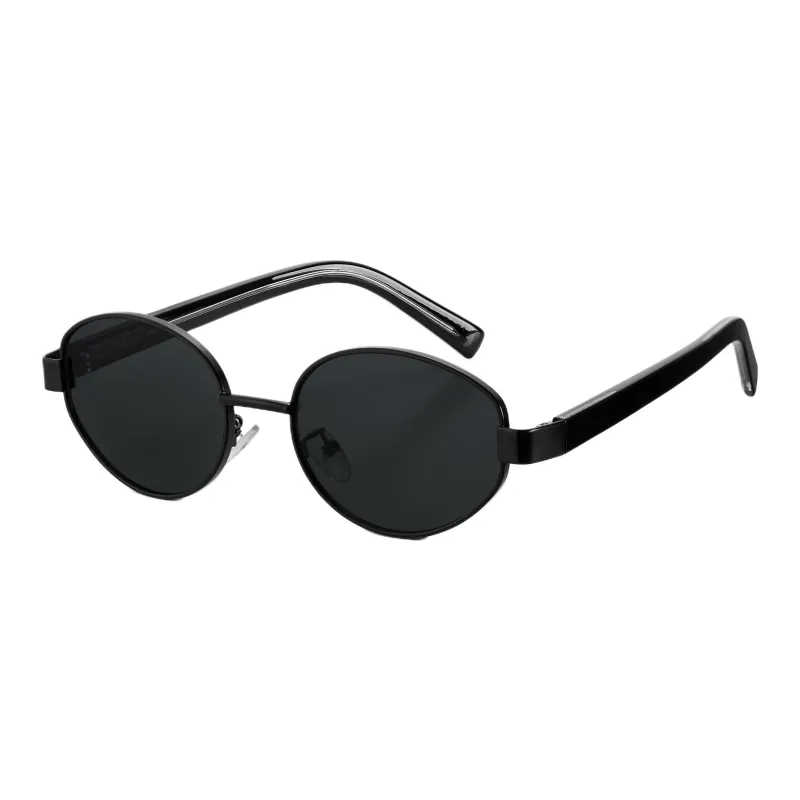 ENFANTIN Plastic Copper Oval Sunglasses Unisex-0