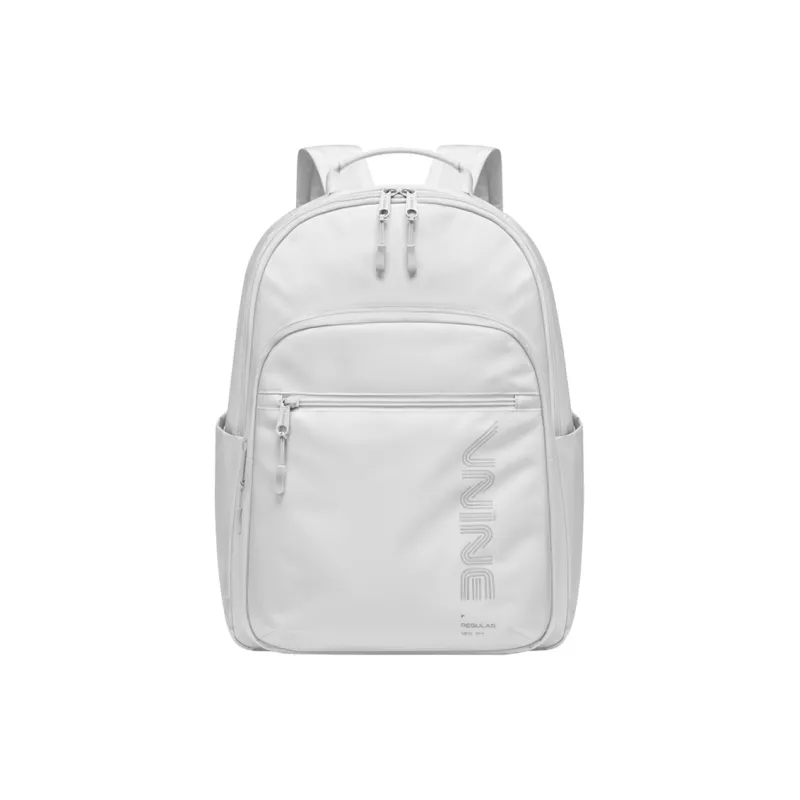 V.NINE Fabric Backpack Tubas Unisex Moon Gray/Star Diamond Black-2
