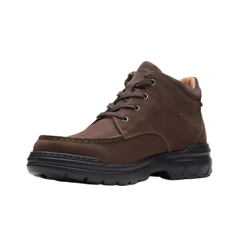 Clarks Rockie 2 Hi Ankle Boots Men's Brown-3