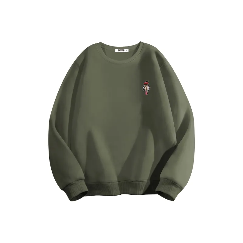 ONE PIECE Drop Shoulder Long Sleeved Sweatshirt Unisex-4