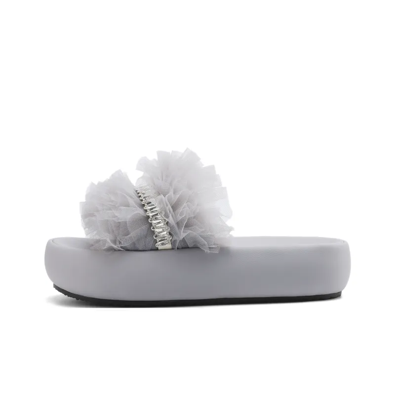 FIVE PLUS Slip Resistant Abrasion Resistant Slide Slippers Women's-12