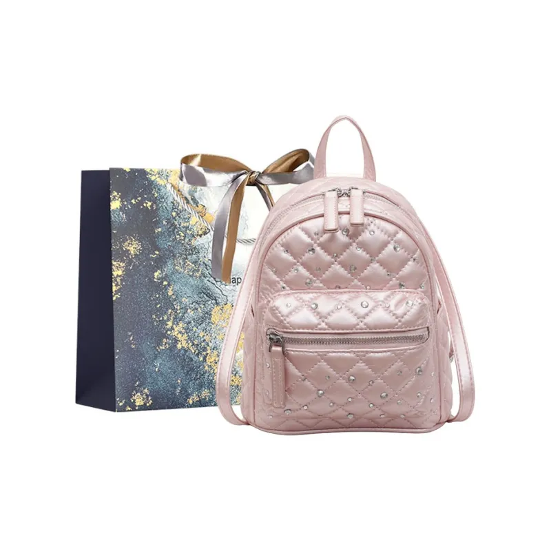 Iman's House PU Backpack Regular Women's Multicolor-14