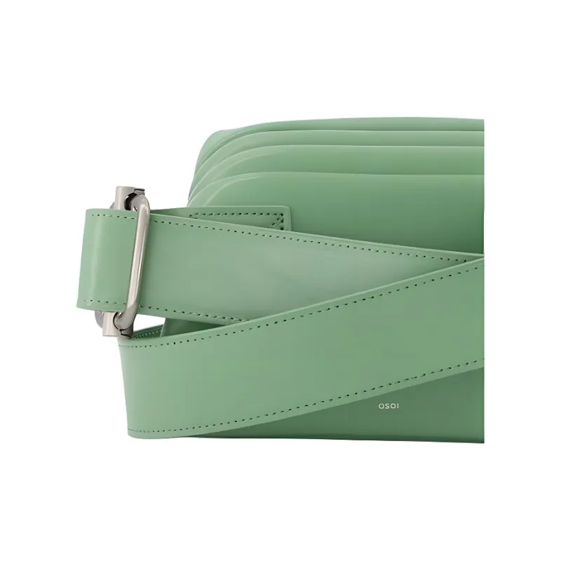 OSOI Brot Calfskin Crossbody Bag Shoulder Bag Women's Green-4