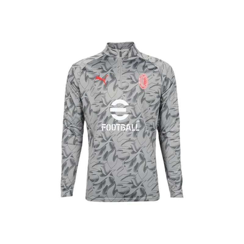 PUMA Soccer Jerseys Men Gray-0