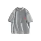 [Quick-Dry Thin]Light Gray (Tf Deformation Font Chest Logo)