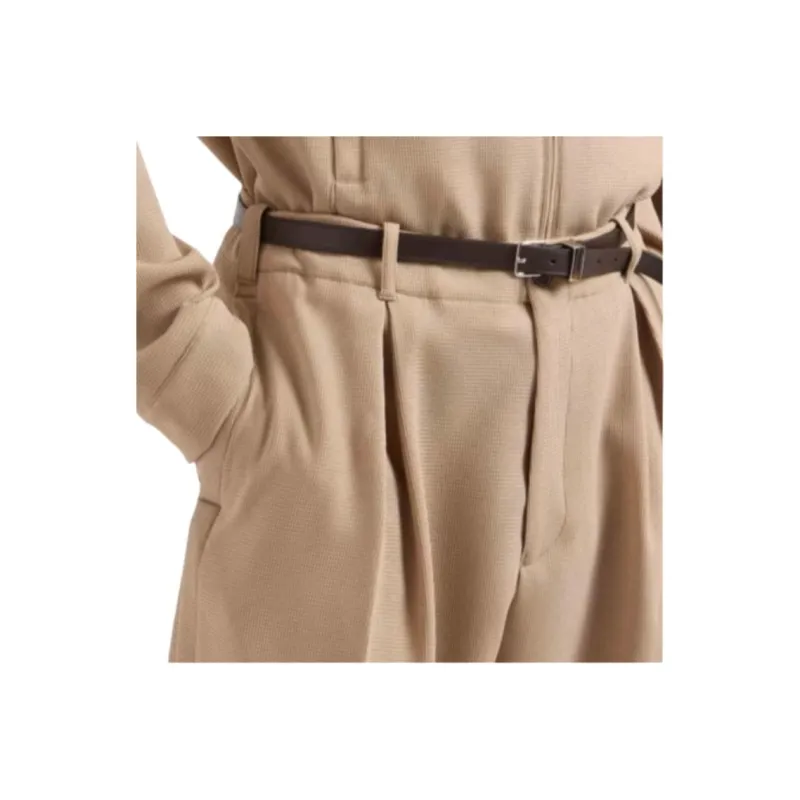 EMPORIO ARMANI Pleat detail Trousers-4