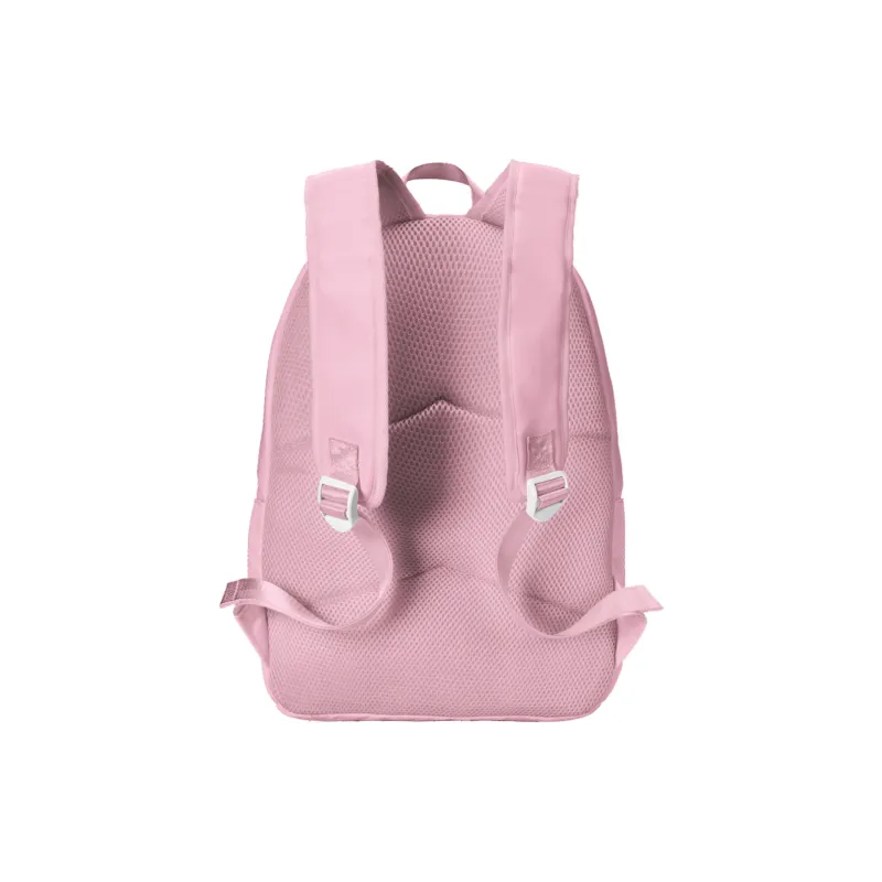 TURN UP Polyester Backpack Unisex Peach Pink-2