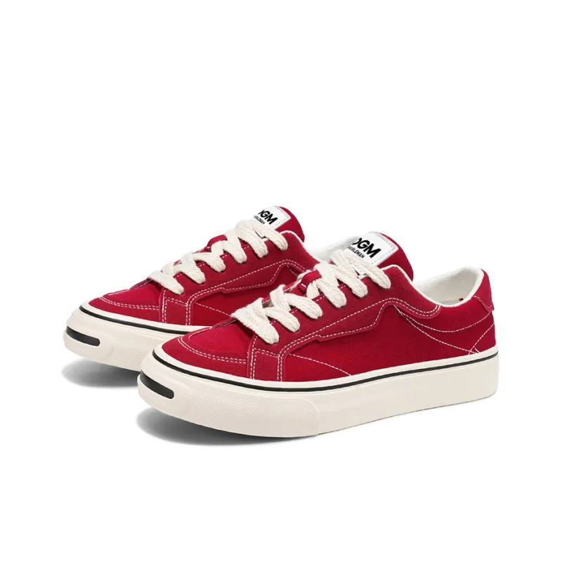 OUGLEMEN Non slip Lightweight Low Top Canvas Shoes Men's-8