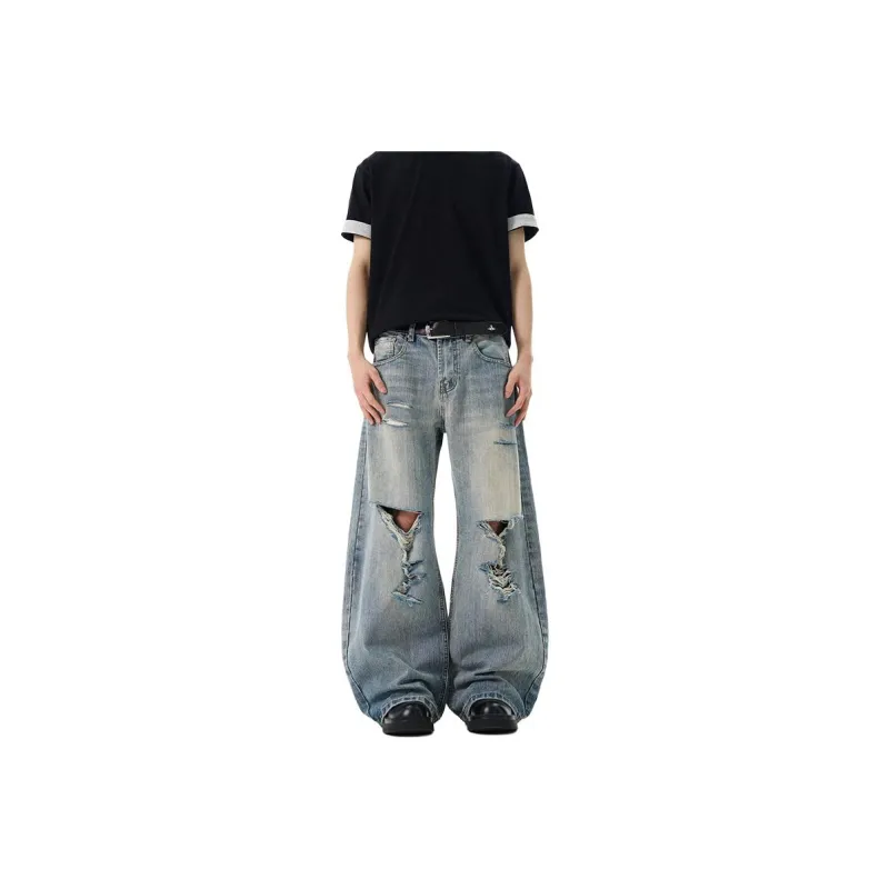 Extreme turbo Jeans Unisex Light Blue-0