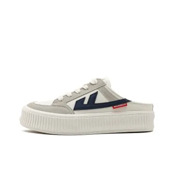 WARRIOR Skateboard Shoes Women's Low Top Beige