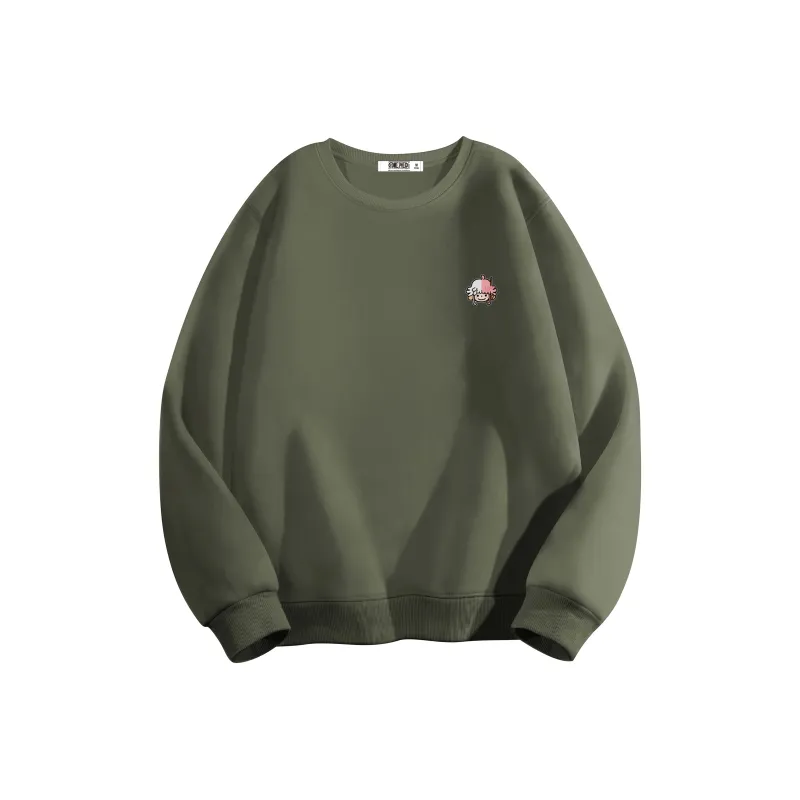 ONE PIECE Drop Shoulder Long Sleeved Sweatshirt Unisex-4