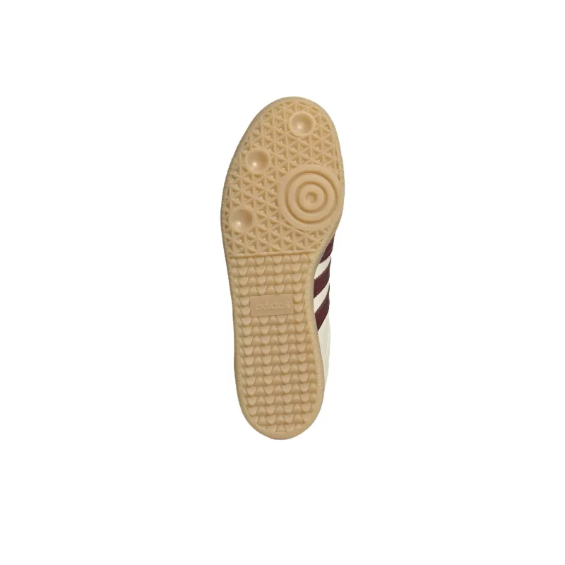 Adidas Originals SAMBA OG Low Top Skateboard Shoes Men's Beige-5