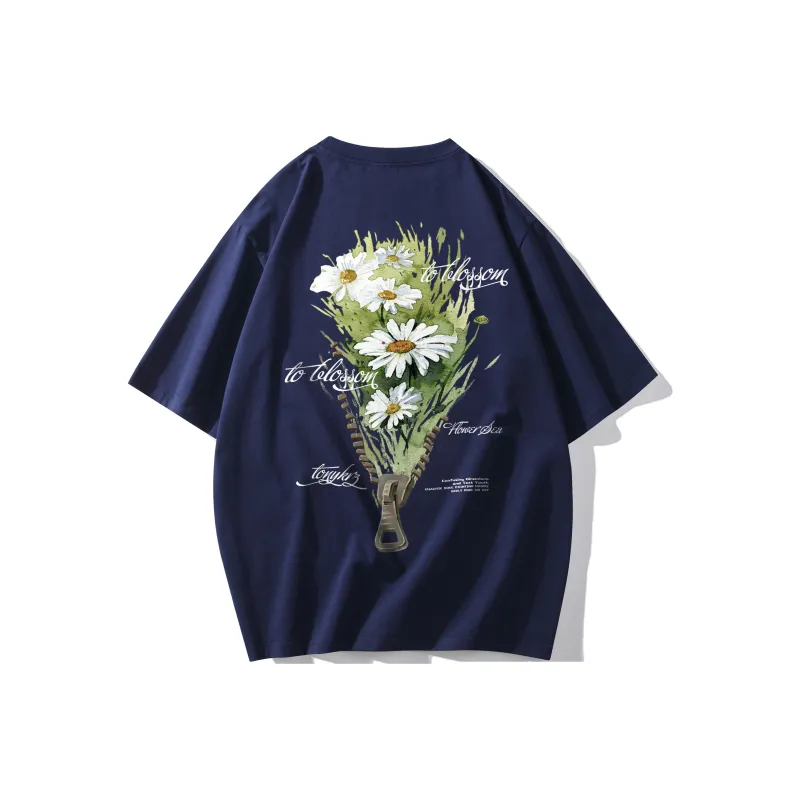 TONYKRZ T Shirts Unisex Navy Blue-0