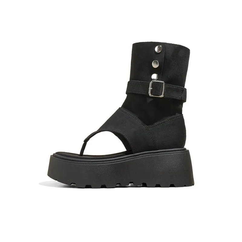 A Poinsettia Princess Roman Sandals Women's-5