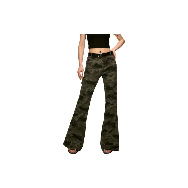 Aaisup Cargo Pants Women's Camouflage-0