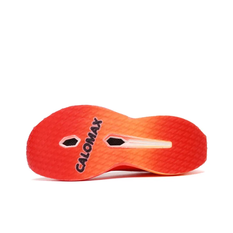 CALOMAX Running Shoes Unisex Low Top Red-3