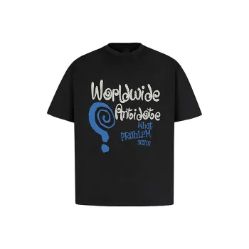 WKOOG T Shirts Unisex Black