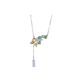 Xiangyan Ice Type Jadeite Necklaces Women's