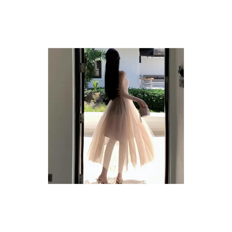 COVER TIME Slip Dresses Women's Nude Pink-0